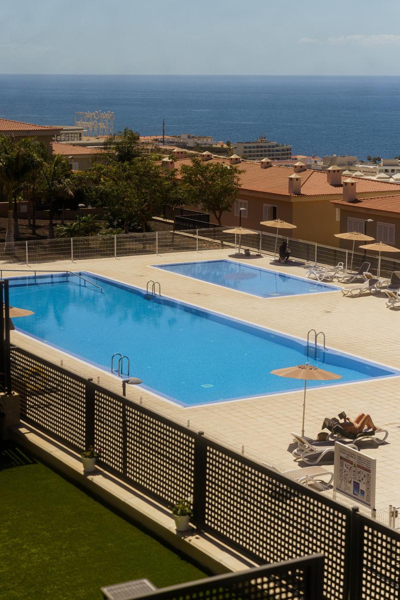 Luna - Ac, 2 Pools, Panoramic Ocean, Private Garage, Fibre Net Puerto de Santiago  Eksteriør bilde
