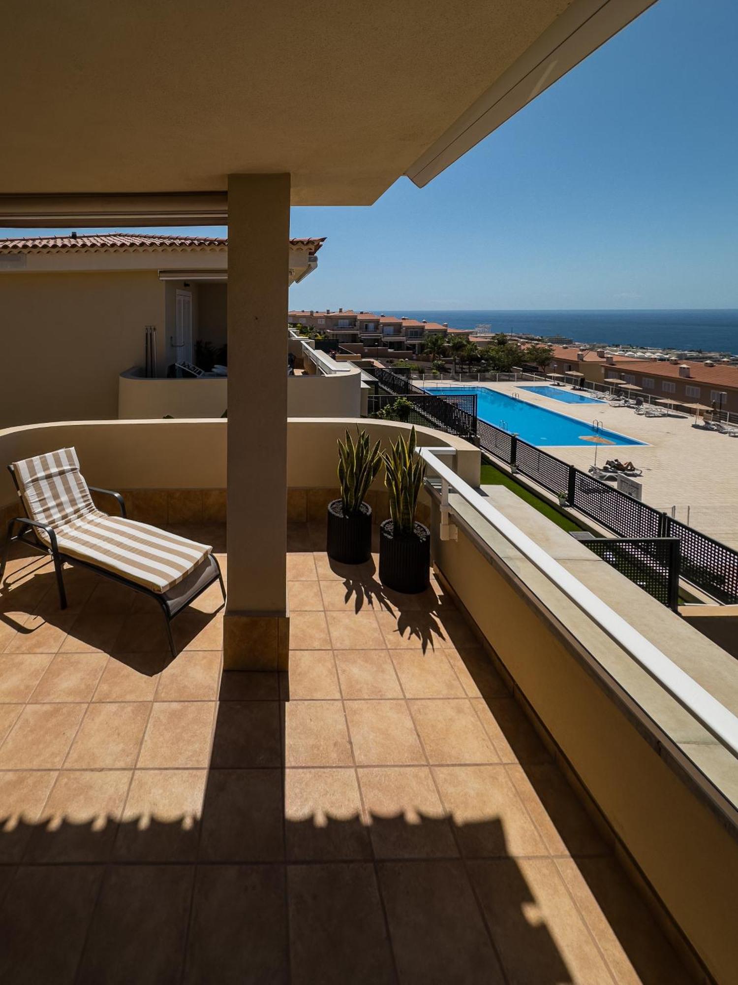 Luna - Ac, 2 Pools, Panoramic Ocean, Private Garage, Fibre Net Puerto de Santiago  Eksteriør bilde