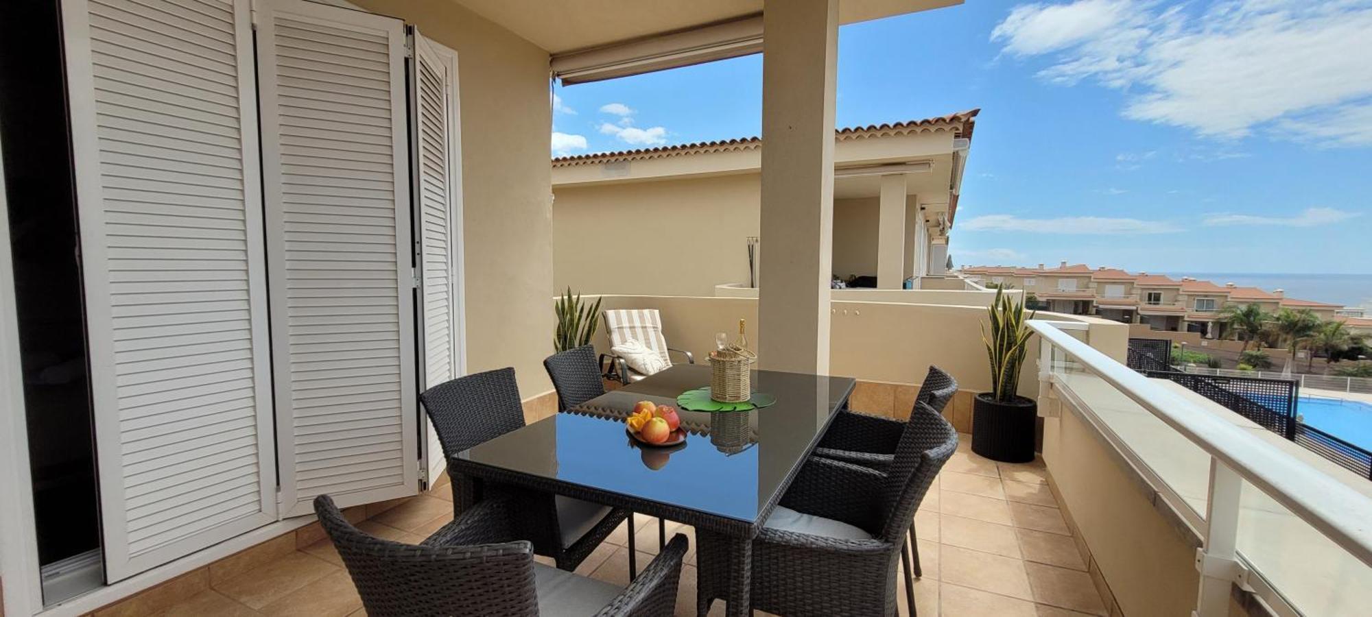 Luna - Ac, 2 Pools, Panoramic Ocean, Private Garage, Fibre Net Puerto de Santiago  Eksteriør bilde